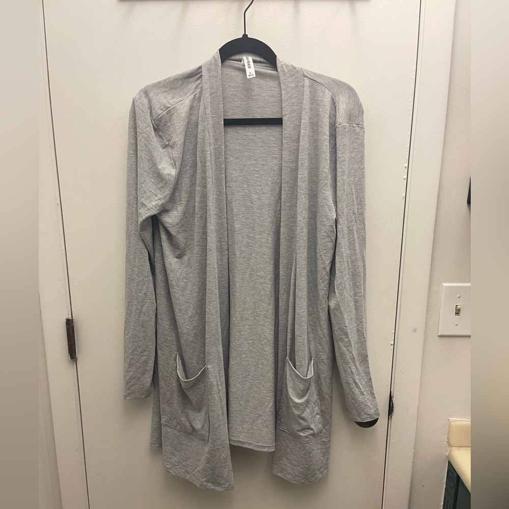 Gray Cardigan